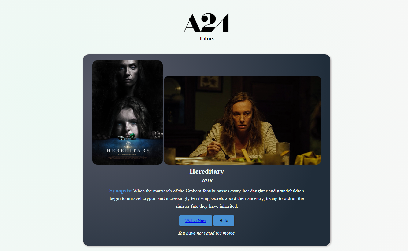 a24 catalog